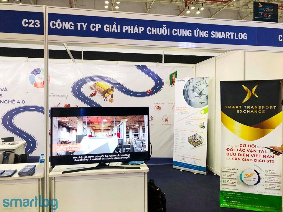 Smartlog tham gia triển lãm công nghệ quốc tế lớn nhất tại Việt Nam (ICTCOMM 2019)