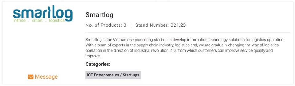 Smartlog tham gia triển lãm công nghệ quốc tế lớn nhất tại Việt Nam (ICTCOMM 2019)