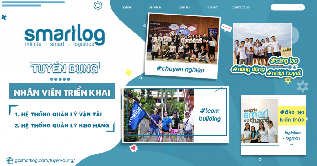 Smartlog tuyển dụng