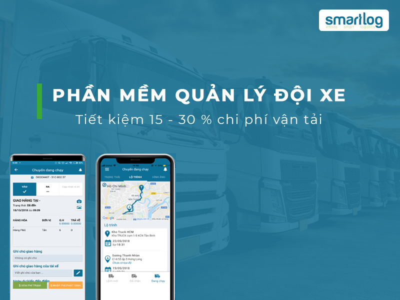 Phần mềm quản lý đội xe