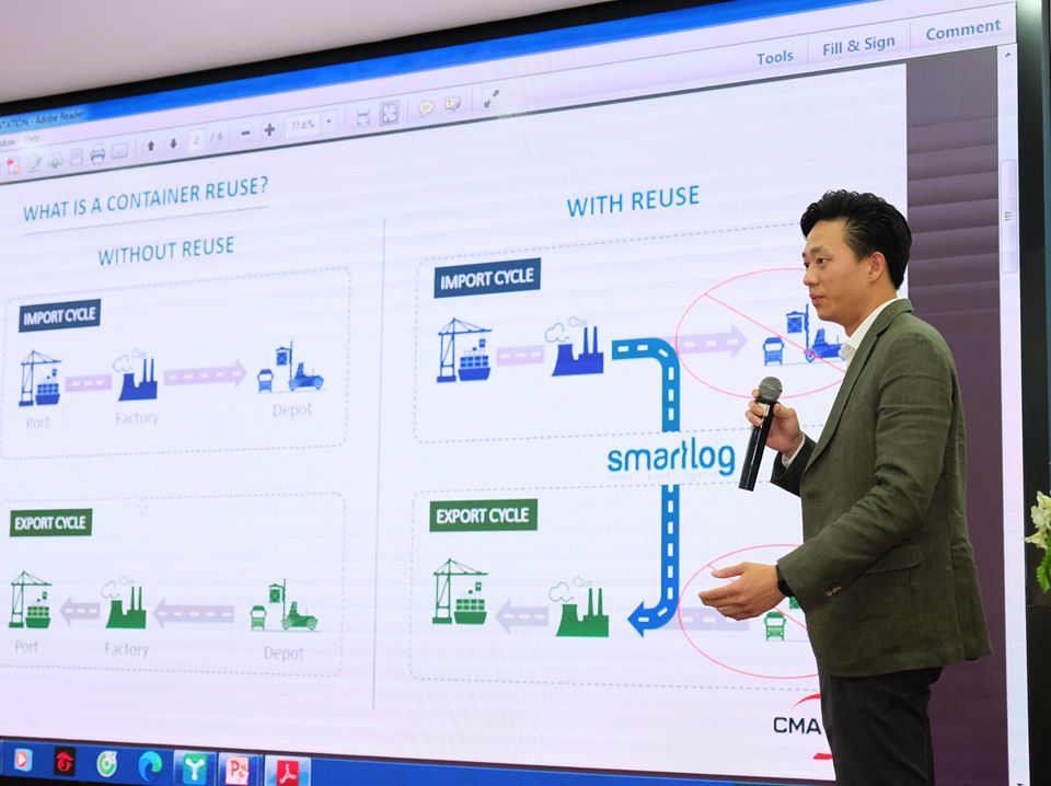 Đại diện hãng tàu CMA CGM