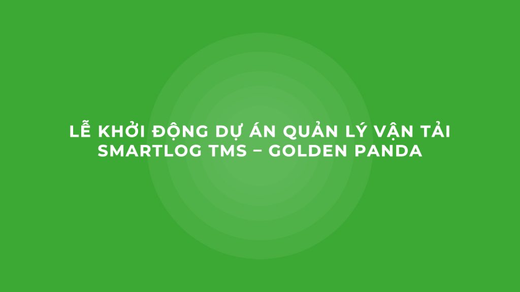 Smartlog TMS - Golden Panda